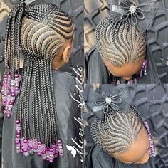 Pin on Girl Hairstyles Kids Style Hair, American Girl Doll Hairstyles, Short Box Braids Hairstyles, Box Braids Hairstyles For Black Women, Natural Hairstyles For Kids