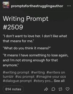 Make Out Writing Prompts, Prompts Ideas Writing, Cute Story Prompts, How To Write Relationships, Character A I, Relationship Writing Prompts, Character A Character B, Story Prompt Ideas, Tumblr Prompts