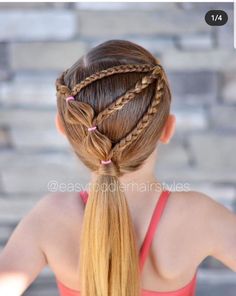 Beautiful Braided Hairstyles, Girls Hairdos, I Love Love