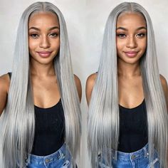 HAIR TEXTURE 100%?Virgin Hair from One Donor DENSITY& LENGTH 150% 180% 250% Density; 14"- 32" Mixed Length Frontal Wig LACE Transparent HD 13x4 Lace Frontal WIG CAP 22.5 inches, Standard Medium Size. With Adjustable Straps At Back. (S or L size custom fee pls contact customer service) FEATURES Baby Hair Around, Can be Restyled SHIPPING TIME Customized Unit Will Be Shipped Out in 1-4 working days After Order Confirmation(deepwave needs 2 more) DELIVERY TIME 2-4 Work Days (North America), 4-7 Work Grey Hair Extensions, Long Human Hair Wigs, Long Hair Wigs, Hd Lace Frontal, Blonde Lace Front Wigs, Wave Wig, Wig Stand, Sassy Hair, 360 Lace Wig