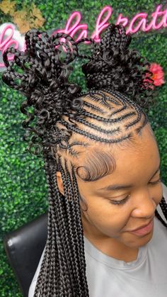 Des.dabratt_Styledyou 💋 on Reels | des.dabratt_ · Original audio Quick Braids, Birthday Hairstyles, Fulani Braids, 11th Birthday, A Style, Hair Hairstyles, Dallas Tx, Cute Hairstyles, Braided Hairstyles