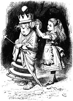 an old black and white drawing of two children