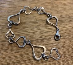 SILPADA Jewelry - Retired ~ Sterling Silver 'SPREAD The LOVE' Heart Link Bracelet 7.5" Silpada Jewelry, Delray Beach, Special Jewelry, Chain Link Bracelet, Link Bracelets, Chain Link, Beautiful Jewelry, Jewelry Bracelets, Bracelet