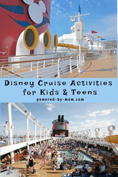 disney cruise activities for kids and teens