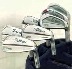 three new title winning golf wedges are shown in this photo taken on may 29, 2013