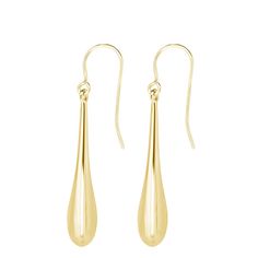 14K yellow gold polished teardrop earrings Royal Chain, Helzberg Diamonds, Berkshire Hathaway, Gold Polish, Teardrop Earrings, Jewelry Shop, Women's Earrings, Jewelry Box, Jewelry Earrings