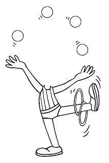 a black and white drawing of a boy blowing bubbles with his head in the air