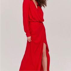 Nwt E11-25 High Neck Lace Dress, Red Wrap Dress, Fame And Partners, Defined Waist, Flare Mini Dress, Long Sleeve Maxi, Black Wrap Dress, Maxi Wrap Dress, Custom Dresses