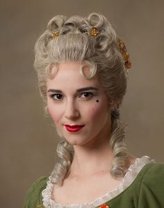 1700s Hairstyles, 1700s Hair, Wig Styling, Athletic Hairstyles, French Hair, Curly Bob Hairstyles