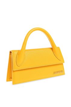 100% Leather Classic Yellow Textured Leather Bag, Chic Yellow Textured Leather Bag, Yellow Textured Leather Bag For Formal Occasions, Designer Leather Clutch With Top Carry Handle, Yellow Textured Leather Bag, Luxury Textured Leather Yellow Bags, Luxury Yellow Textured Leather Bags, Formal Yellow Textured Leather Bag, Yellow Leather Evening Bag