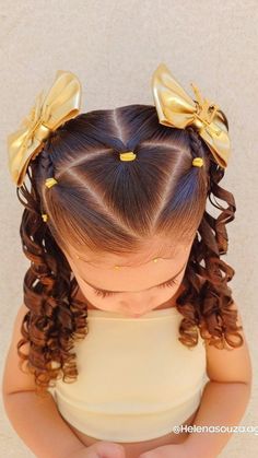 Toddler Hair Dos, Cute Girl Hairstyles, Girls Hair Styles, Girl Hair Styles, Hairstyles For All Hair Types, Girly Hairstyles, Kid Hairstyles