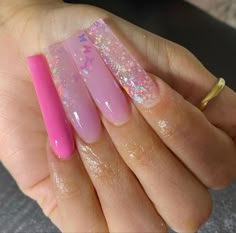 imagen descubierto por ♡. Descubre (¡y guarda!) tus propias imágenes y videos en We Heart It Cute Acrylic Nail Designs, Acrylic Nails Coffin Pink, Summer Acrylic Nails