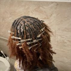 Hair Projects, Starter Locs, Quick Natural Hair Styles, Short Locs Hairstyles, Hair Locks, Protective Hairstyles Braids, Locs Hairstyles