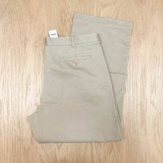 Nwt Mens J. Crew Essential Chino 1040 Straight Chino Pant 40 X 32 Khaki Color Khaki Size 40 Inseam 32 Leg Opening 11 Brand New With Tags. Looks Fantastic And The Colors Are Great. You Will Be Pleased! Please See Photos For Measurements. Classic Big And Tall Straight Leg Bottoms, Casual Big And Tall Pants With Welt Pockets, Classic Straight Leg Bottoms For Big And Tall, Beige Relaxed Fit Dress Pants, Big And Tall Straight Leg Dress Pants For Work, Big And Tall Straight Leg Pants For Business Casual, Classic Big And Tall Workwear Pants, Big And Tall Straight Leg Bottoms With Welt Pockets, Classic Big And Tall Bottoms With Pockets