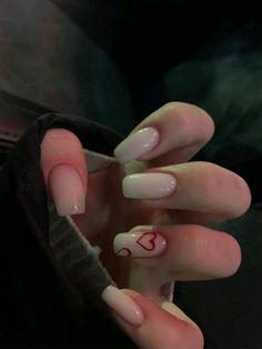 Be Mine Nails, Tattoos You Can Hide, Basic Nail Inspo Acrylic, Kpop Nails Designs Enhypen, Nails Ideas Basic, Short Nails Ideas Acrylic, Simple Dark Nails, Basic Gel Nails, Nail Ideas Basic