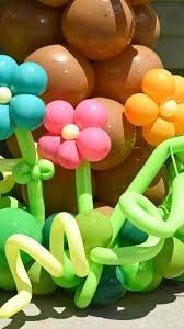 Balloon Toys, Balloon Modelling, One Balloon, Balloon Twisting, Rainbow Flower, Balloon Sculptures, Balloon Gift