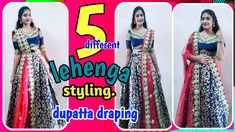 Lehenga dupatta draping in telugu,how to wear lehenga dupatta drapping styles,lehenga dupatta styles,how to wear saree pallu styles,lehenga styles,lehenga dupatta different draping styles Duppata Draping Style On Lehanga, Duppattas Wearing Style, Dupatta Styles For Lehenga, Lehenga Dupatta Draping Style, Drape Dupatta, Dupatta Draping Styles, Lehenga Styles, Dupatta Draping, Saree Pallu