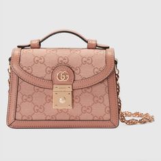 LUB Fashion - GCI Bags - 12079 A+ Excellent Quality copies; Contact us if you've any questions in your mind. Gucci Ophidia, Shoulder Chain, Rose Gold Hardware, Trendy Tote, Mini Shoulder Bag, Luxury Accessories, Canvas Leather, Pink Leather, Designer Bags