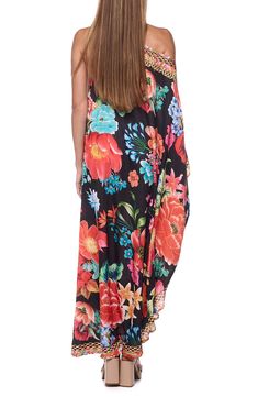 Beautiful flowers vibrantly bloom along this elegant cover-up dress framed with an asymmetrical one-shoulder neckline. One-shoulder neck Sleeveless 100% polyester Hand wash, dry flat Imported Cole Haan Women Shoes, Concert Looks, Cole Haan Women, Designer Crossbody Bags, Sweaters And Leggings, Cover Up Dress, Comfortable Dress, Tie And Pocket Square