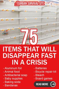 The time to stock up on survival items is not when you need them, but well before you need them. If you are embracing a preparedness lifestyle, you already know you need to plan ahead to protect your family. You certainly don’t want to be one of those people wasting time and precious resources trying to find survival items at the last minute. Emergency Supply List, Emergency Preparedness Binder, Survival Prepping Diy, Emergency Preparedness Items, Survival Skills Emergency Preparedness, Emergency Preparedness Food, Emergency Prepardness, Survival Items, Emergency Survival Kit