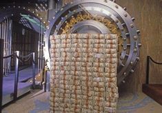 Wealth Vision Board, God's Favor, Bank Vault, Money Bill, Vault Doors