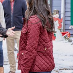 You, Me & The Christmas Trees Danica Mckellar Red Quilted Jacket With Hood “You me and the Christmas trees” is basically a romantic and comedy TV movie where you cannot stop your laugh on so many dialogues. In this movie a girl (Danica McKellar) who is an arborist, falls in love with a farmer (Benjamin [...] Casual Fall Holiday Outerwear, Casual Fall Outerwear For Holiday, Casual Christmas Holiday Outerwear, Red Long Sleeve Holiday Outerwear, Casual Holiday Outerwear, Fitted Fall Holiday Outerwear, Fitted Fall Outerwear For Holiday, Fitted Outerwear For Holiday In Fall, Red Quilted Jacket