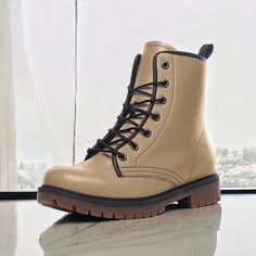 "Crafted with utmost care, these boots offer a unique combination of style and sustainability. Made from exquisite, buttery soft vegan leather, they are a testament to our commitment to the environment. The synthetic sole provides both durability and comfort, ensuring that you can wear them all day long without any discomfort. These mid-height boots measure approximately 6\" from the arch to the top, giving you the perfect balance between support and flexibility. With a platform measuring approximately 0.75\", you'll enjoy a subtle lift that adds a touch of elegance to your stride. To enhance your comfort, we've added a padded tongue, meticulously sewn in to ensure a cozy fit. These boots offer exceptional ankle support, allowing you to confidently explore any terrain. They are highly brea Mid Height Boots, Cottagecore Dark Academia, Cottagecore Dark, Combat Boots Men, How To Measure Yourself, Boots Mens, Mens Leather Boots, Warm Socks, Ankle Support