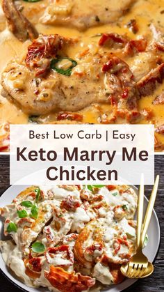 the best low carb and easy keto marry me chicken recipe is in this post