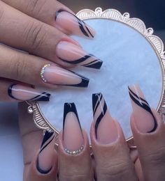 Nail Design Ideas 2023, Summer Nails Coffin, Summer Nail Design Ideas, Sassy Nails, Fancy Nails Designs, Simple Acrylic Nails, Long Acrylic Nails Coffin, Nail Design Ideas, Cute Gel Nails