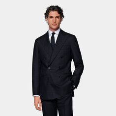 A perfect pick
  for those on the go, this navy Havana suit is tailored to a slim
  double-breasted fit from a crease-resistant fabric that is made to keep you
  smooth all day. Professional Double-breasted Business Suit, Professional Double-breasted Suits For Office, Professional Double-breasted Office Suit, Tuxedo Style Suits With Double-breasted Button For Business Casual, Business Casual Tuxedo Suits With Double-breasted Button, Business Peacoat With Notch Lapel And Double-breasted Button, Navy Tailored Double Breasted Suit For Office, Navy Double Breasted Suit For Office, Navy Tailored Suit With Double Button Closure