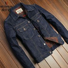 Grey Denim Jacket, Jackets Men Fashion, Raw Denim, Men Fashion Casual Outfits, Jacket Pattern, Suit Fashion