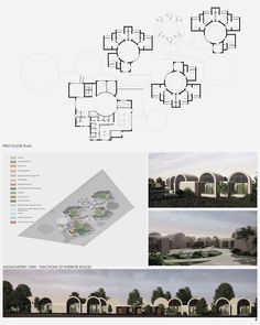 an architectural drawing shows how the building would look like