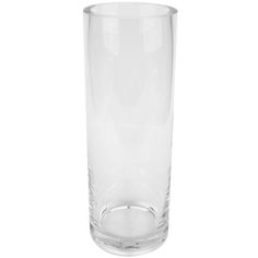 a clear glass is shown on a white background