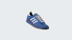 adidas Men's Lifestyle SL 72 RS Sneakers - Blue | Free Shipping with adiClub | adidas US Adidas Sl 72, Mens Lifestyle, Genuine Leather Shoes, Sneakers Blue, Blue Adidas, Adidas Online, Blue Shoes, Adidas Men, Smooth Leather