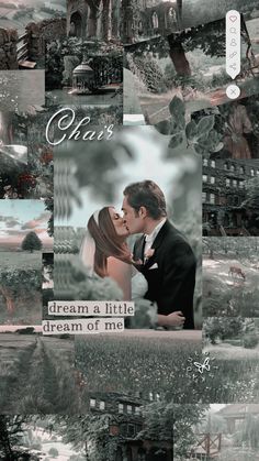 a collage of photos with the words dream and little dreams on it's side