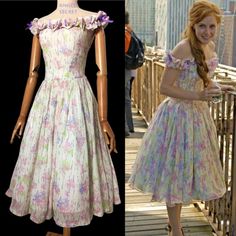 Enchanted 2007, Enchanted Dress, Giselle Dress, Disney Inspired Fashion, Dress Off Shoulder, Disney Princess Dresses, Dapper Day, Disney Dresses, Fashion Mistakes