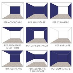 an image of different shapes and sizes of furniture