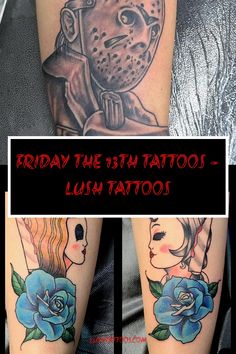 some tattoos that say friday the 13th tattoo