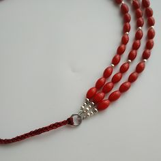 < Red coral necklace > This product made according to the model of authentic traditional Ukrainian jewelry. The coral is modern, the design is vintage. Like 99% of the coral on the market these days, this coral has been dyed. I use bamboo coral which is not endangered or threatened in any way, unlike natural pink or red coral (the production of which is forbidden almost everywhere in the world). Bamboo coral doesn't mean it's not organic. Every bead of it has a distinctive and beautiful co Red Coral Necklace With Wooden Beads, Red Coral Jewelry With Wooden Beads, Traditional Red Coral Beaded Necklace, Gift Jewelry With Wooden Beads And Red Coral, Traditional Handmade Red Coral Beads, Traditional Red Beads With Natural Stones, Traditional Red Coral Jewelry With Wooden Beads, Traditional Red Coral Beads, Traditional Adjustable Red Coral Jewelry