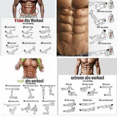 an image of a man's back and chest workouts with the instructions for how to