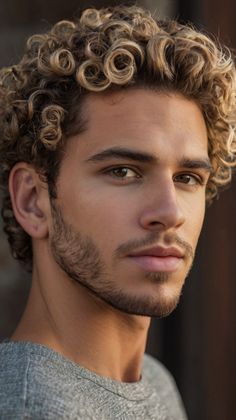 short curly mens hairstyles Hairstyle Short, Grow Out