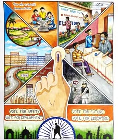 (1) Election Commission of India on X: "Power of One Vote! Poster created by Subhadip Bera from West Bengal, won Special Mention in National Voters' Awareness Contest 2022-23 in Poster Making (Amateur category). #VoterAwareness #ECI #VoterAwarenessContest https://t.co/arztL8K4fF" / X Poster Competition Ideas, Poster Making Ideas Creative, Poster Making Topics, Poster Making Ideas For Competition, Social Awareness Poster, Campaign Posters Design Ideas, Chocolate Techniques, Poster Making Ideas, Posters Drawing