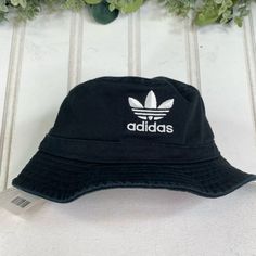 I Love This Adidas Hat, It Fits Perfect I Just Need A Larger Brim...The Tag Stats (Osfa) (Urban Outfitters) 6th Photo Is How It Fits Me (My Head Measures 22.5") 7th Photo Shows Hat Measured Inside Out At 23" & Mannequin Head Measures At 21" I'll Be On The Hunt For A (Men's) One As Opposed To Osfa, I Just Personally Prefer A Larger Brim Tan Adidas, Adidas Bucket Hat, Adidas Baseball Cap, Adidas Beanie, Adidas Cap, Black Bucket Hat, Adidas Hat, Black Bucket, Running Hats