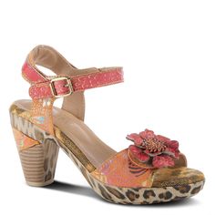 Spring Step Shoes L’artiste Wildcat Women’s French Inspired Styling High Top Sneakers, Floral Sandals, Spring Sandals, High Top Boots, Spring Step Shoes, Beautiful Sandals, Mens Boots Fashion, Metallic Heels, Clarks Originals