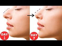 5 Easy & Best NOSE EXERCISES For Straight, Slim , Sharp & Small Nose  Naturally...If You will do these exercises regularly ...You will see results very fast ... Make Nose Smaller, Hooked Nose, Beauty Tips In Hindi, Straight Nose, Face Yoga Facial Exercises, Small Nose