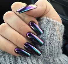 Jasmine Nails, Galaxy Nails, Metallic Nails, Nailed It, Fancy Nails, Dope Nails