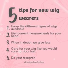 Are you a new peruca (wig) wearer? If yes, these are the perfect tips for you! Just following the steps will have you ready in no time! #thevirginhairfantasy #gluelesswigmaker #atlantawigmaker #peruca #wigs Hairstylist Ideas Tips, Wig Influencer Tips, Wig Content Ideas For Instagram, Wig Influencer Aesthetics, Wig Business Names Ideas, Wig Influencer Vision Board, Wig Business Ideas, Wig Quotes