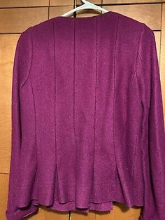 $158 Anthropologie by Elevenses purple wool blend jacket Sz 6 NWT | eBay Wool Blend Jacket, Wool Blend, Anthropologie, Wool, Purple