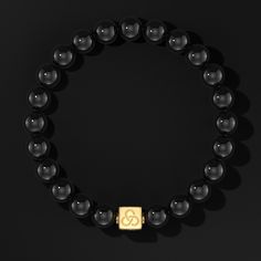 Here is possibly one of the best essential beaded bracelets in the world.It is the result of the fusion between traditional craftsmanship and centuries-old wisdom and the latest trends. In addition to more than 30 years of adventures searching the world for valuable and unique minerals.Natural stones full of history, cultures and power combined with our iconic square piece with the Seekers® logo. Crafted in noble metals such as silver, gold and black gold as symbols of wealth and personality. Ch Minimalist 8mm Onyx Bead Jewelry, Classic Black Beaded Bracelets, Timeless Black Bracelets For Everyday, Timeless Black Everyday Bracelets, Classic Onyx Bracelets As Gift, Luxury Onyx Bracelet With 8mm Beads, The Seekers, Gold Vermeil Jewelry, Onyx Necklace