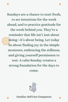 Sunday is often seen as a day of rest, reflection, and renewal. It’s the perfect opportunity to recharge your spirit, spend time with loved ones, or prepare for the week ahead. Whether you’re seeking relaxation or motivation, Sunday is a day to cultivate gratitude and set the tone for the days to come. In this post, we’ve compiled the most inspiring Sunday quotes to uplift your mood and provide encouragement for the week ahead.